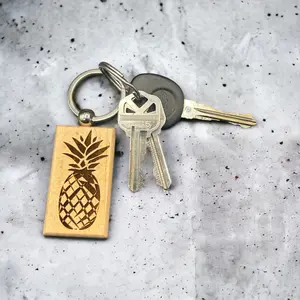 Pineapple Keychain