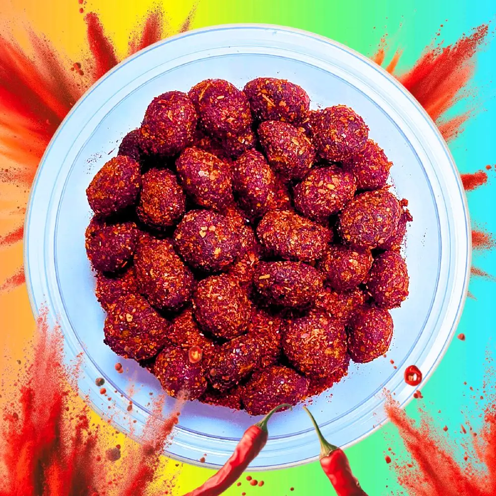 Chili Lime Gushiez 6oz Jar Spicy Candy Snack mexican candy | Chamoy Calavera gushers enchilados Enchilado tiktok trend item spicy candy