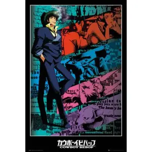 Cowboy Bebop 24X36 Vertical Official Premium Anime Paper Poster - High-Quality Artwork for Anime Lovers