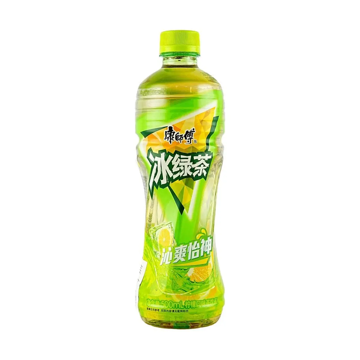 Master Kong Iced Green Tea Lemon Flavor 500ml - Refreshing Chinese Beverage