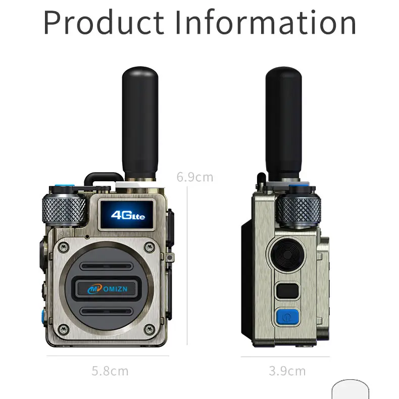 vape walkie talkie Free Shipping! AWANFI Rechargeable Walkie Talkies for Adults Kids, 4 Pack  with LED Light, 22 Channels, Up to 3KM Range main image 0