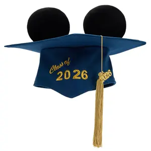 Disney Store Mickey Mouse Ear Hat Graduation Cap for Adults – 2026
