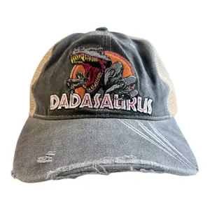 Dadasaurus Hat Funny Sarcastic Special Effect Graphic Novelty Fathers Day Cap Funny Hats Dad Joke  Funny Dinosaur  Novelty Caps for Men Trucker Standard
