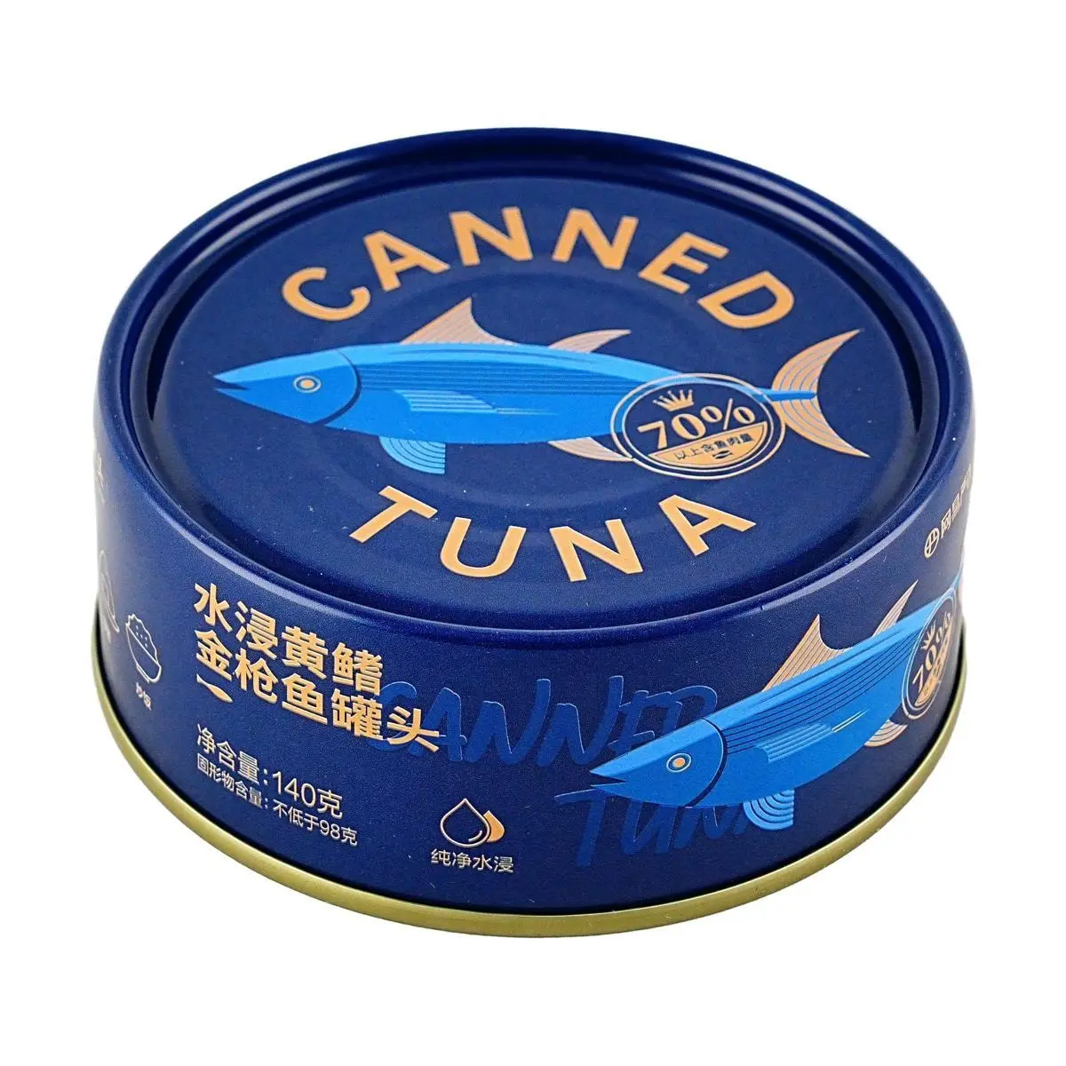 LifeEase Canned Yellowfin Tuna in Water 140g | Low-Calorie High-Protein Ready-to-Eat | Perfect for Rice, Salads & Sushi Rolls