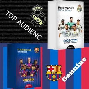 Genuine Daka 2025-26 Top Audience Series 2 Football Star Collection Card Signature rating Card Football Club Official Box Gifts Collectible Sports Cards Soccer Cards