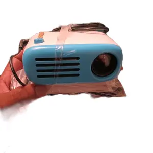 GooDee YG200 - Mini LED Pico Projector, Blue W/Remote & Manuel