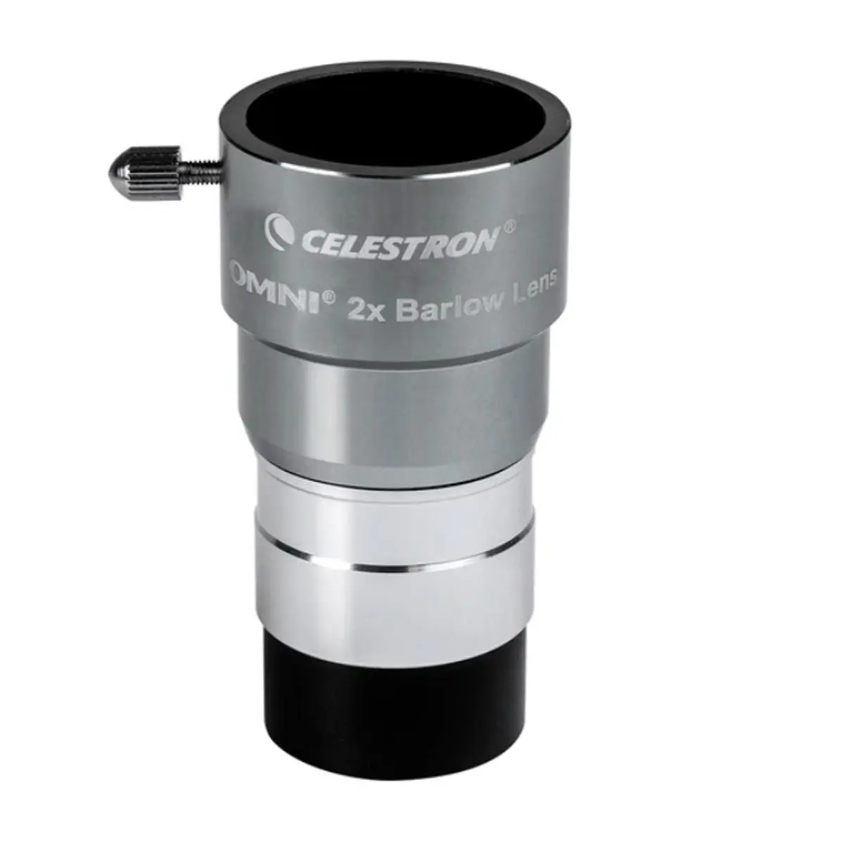 Celestron Omni 2x 1.25" Barlow Lens for Telescopes, Low-Profile Compact Form with Fully-Multicoated Optics and Universal Mount