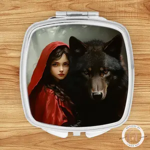 Little Red Riding Hood Compact Mirror - Gothic Gift