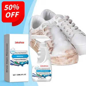 Shoe Stain Removal Foam Spray for White Sneakers and Sports Shoes, Cleans Shoe Surface Stains and Yellow Edges, Bright and Clean