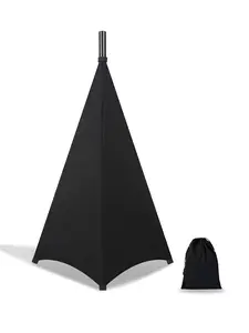 1pcs Speaker Stand Cover Dj Bag, 360 Degree Coverage Protection, Tripod Screen for Speakers/lights, Includes Travel Bag
