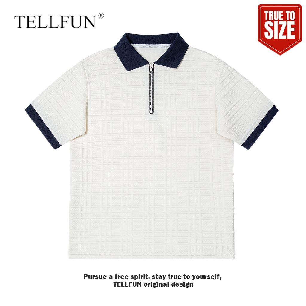 Men's Casual Knit Polo Shirts Short Sleeve Quarter Zip Polo Shirt Lightweight Breathable Daily Business Work Golf Streetwear Tops tee tshirt