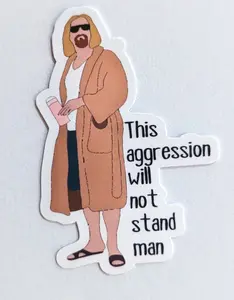 Big Lebowski: The Dude in Bathrobe