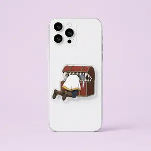 Funny Mimic Frieren Beyond Journey End Magsafe Phone Grip, Aesthetic Japan Anime Acrylic Magnetic Phone Mount, Durable Popsocket Accessories