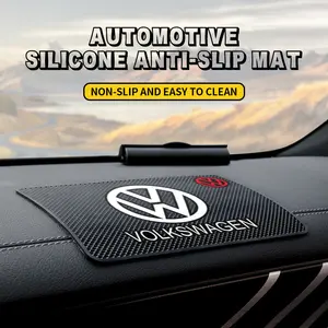 1/2PCS Car Dashboard Non-slip Silicone Sticky Pads Auto Accessories For Volkswagen VW Golf 4motion MTM Blue Motion Polo Scirocco CADDY Beetle Passat Touareg Jetta Tiguan Touran TSI TDI R32 MK4