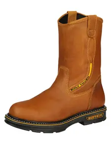 Buffalo & Bull Men’s Work Boots Without Toe Cap - Crazy Miel  45258