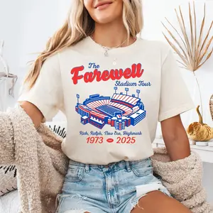 Football Stadium Tour T-Shirt, Buffalo Football Fan Gift, Game Day Shirt, Sunday Football Tee