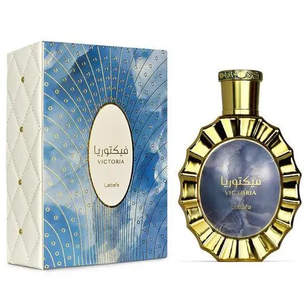 Lattafa Women's Victoria EDP Floral Perfume, 100ML (3.4oz) - Fruity Floral, Dessert & Gourmand Fragrances