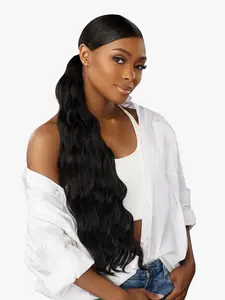 Curls Kinks & Co Glam Body CKGM 18" - Voluminous Curls, Heat-Safe Up to 350-400°F, Substantial Density, Versatile for Sew-Ins & Quick Weaves Wavy Synthetic Hairpiece