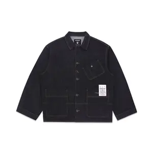 Hirono Living Wild-Shelter Embroidered Denim Jacket