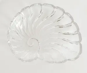 Crystal Seashell Shaped Class Candy Dish