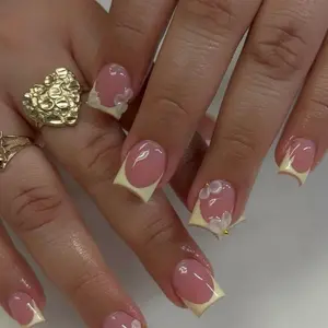 Y2K Nail Press-Ons, Reusable Nail Art Kit for Beauty & Personal Care