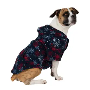 Winter Whiteout Pet Pjs Fleece Hoodie