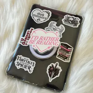 I'd Rather Be Reading Kindle Grip- Acrylic MagSafe BookTok Reader