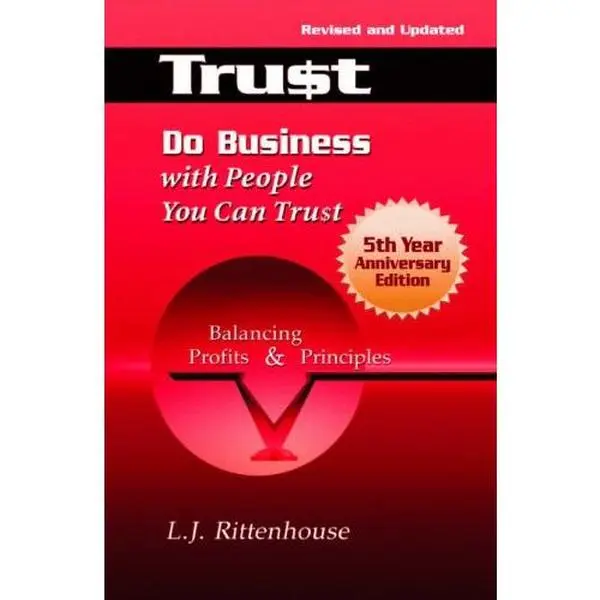 USED Book - Do Business with People You Can Trust: Balancing Profits and Principles - Fifth Anniversary Edition by L.J. Rittenhouse (Paperback) - english