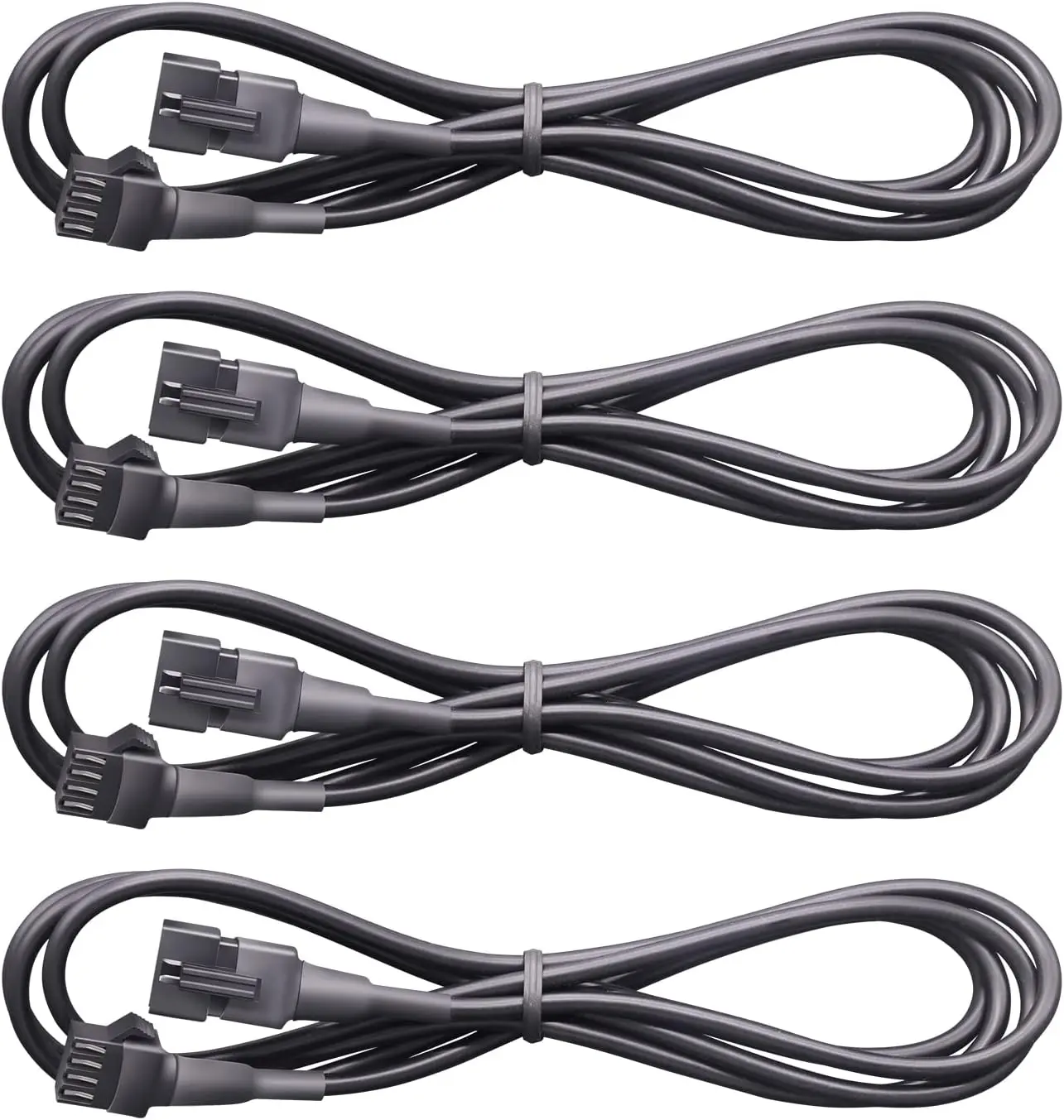 LED Rock Light Extension Wire 4 PCS,47 Inch 4 Pin LED Extension Cable,Neon Accent Kits RGB LED Light Extension Cable for Trucks ATV UTV