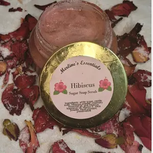 Hibiscus Sugar Scrub Soap