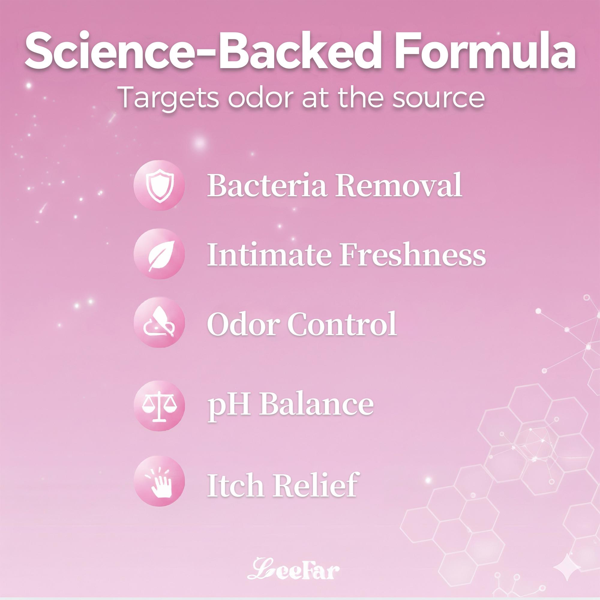 LeeFar Fresh & Juicy Duo | Her Fresh Intimate Skin Spray + Her Juicy Women’s Probiotics Bundle, LEEFAR Her Juicy Feminine Probiotics Gummies and LeeFar Her Fresh Intimate Skin Spray