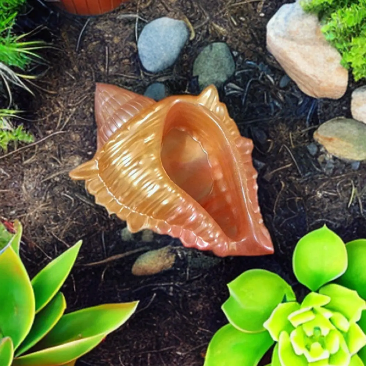 Beautiful handmade conch shell