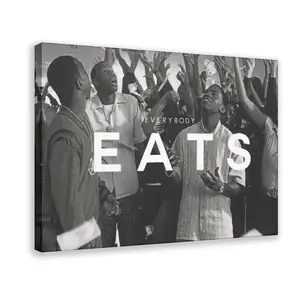 Paid in Full Everybody Eats Poster Movie Poster Cult Classic Film Wall Art Hypebeast Wall Art for Bathroom, Restroom, Nursery, Kids Room Decoration Artistic