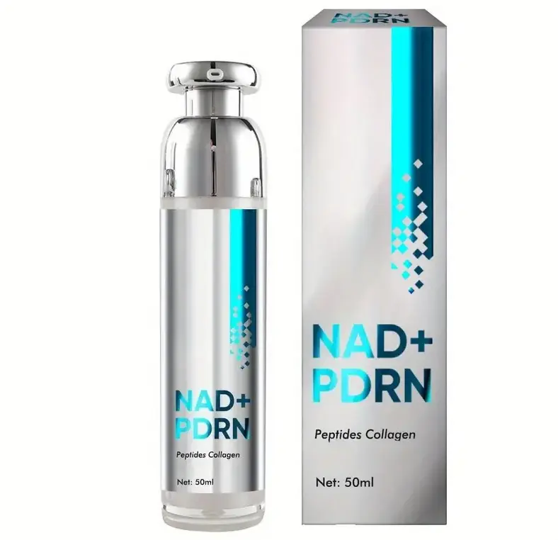 NAD+ & PDRN Age Reverse Serum | Peptide & Collagen Booster | 50ml Youth Potion Locked in a Drop | Nicotinamide Formula for Glowing Skin