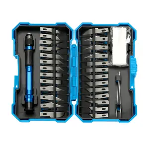 Professional Precision Craft Knife and Exacto Knife Set (29 Pieces), Ideal for Artwork, Scrapbooking, Stenciling, Modeling, Woodworking & Leatherworking