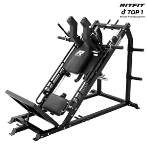 RitFit GAZELLE PRO 3-In-1 Leg Press and Hack Squat Machine for Comprehensive Lower Body Workout(Black/Red) Home Exercise Equipment Home Exercise Equipment, Strength Training Equipment, Adjustable Workout Equipment,summerwins