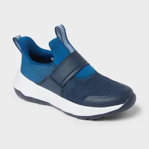 Kids' Dillon Slip-On Performance Sneakers - All In Motion Navy Blue 13