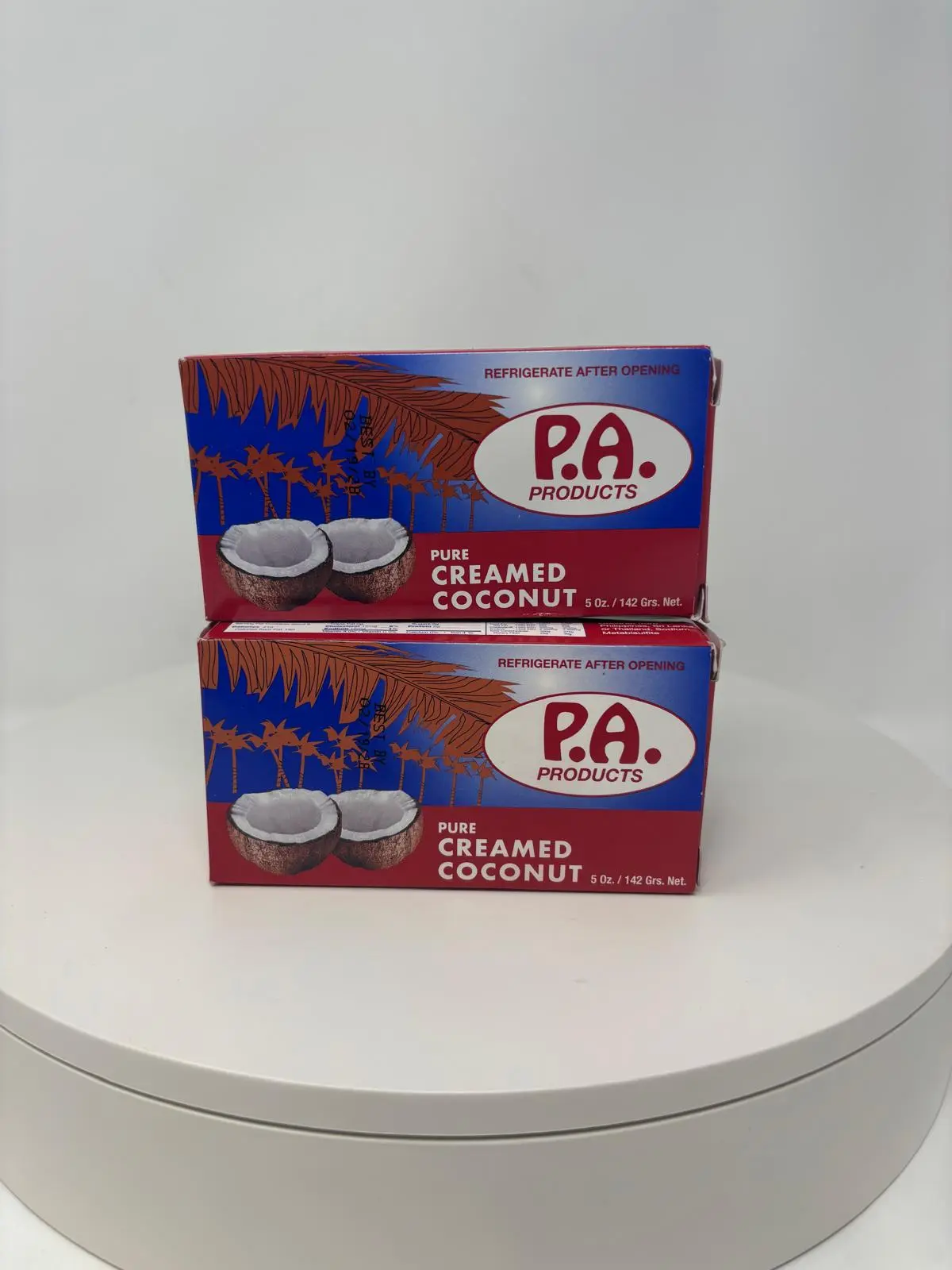 6 P. A Coconut Pure Cream 5 OZ