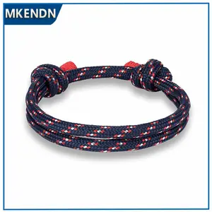 New Arrival High Quality Braided Rope Multi-layer Survival Bracelets Men Trendy Simple Coloful Male Braid Anklets women