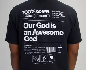 Our God is an Awesome God! Black