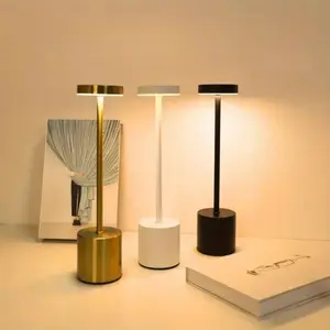 USB Rechargeable LED Desk Lamp, Modern Touch Control Portable Wireless Atmosphere Light, Living Room & Bedroom Decor