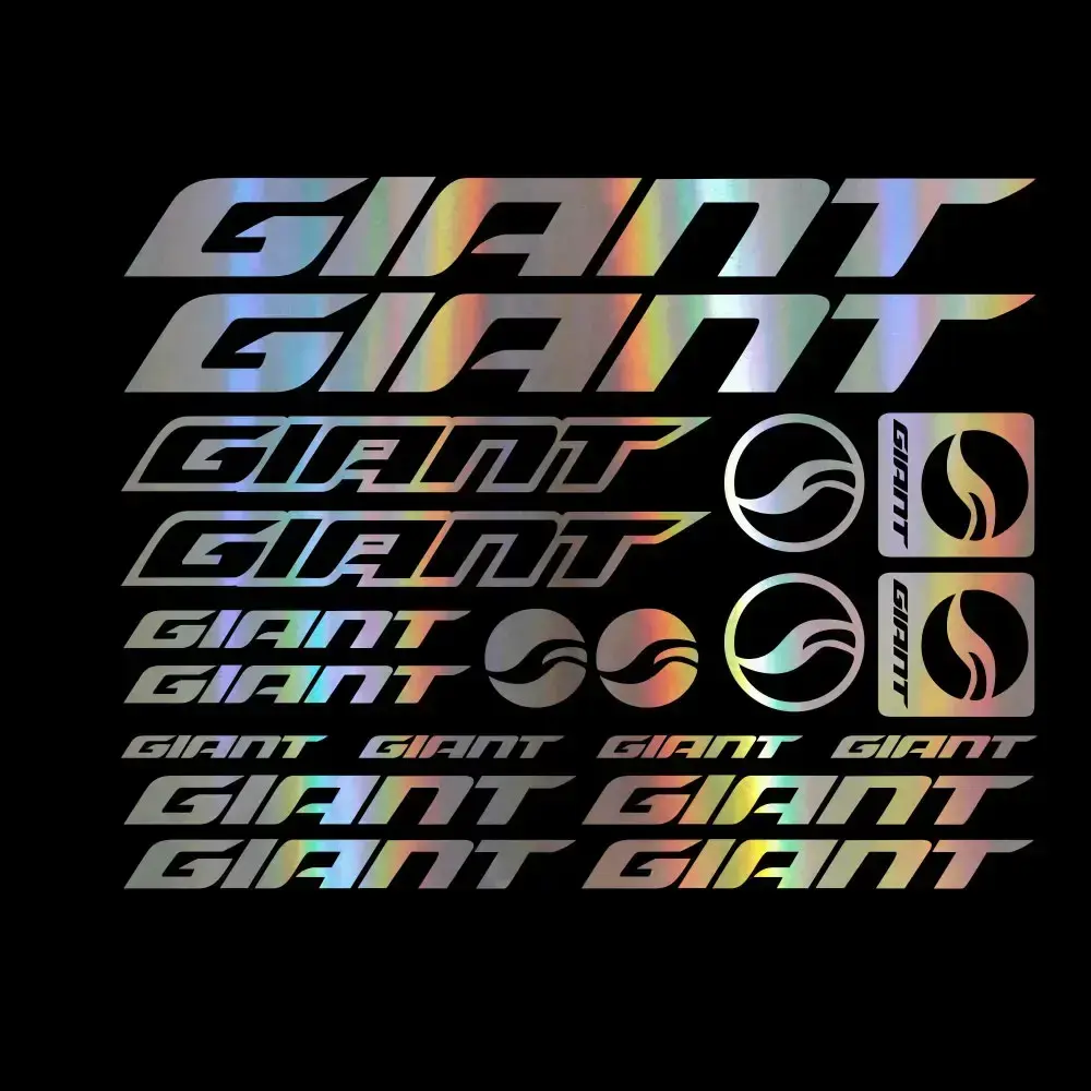 2026 New 25cm/30cm/34cm for KIT GIANT ADESIVI BICI STICKERS BIKE MTB BDC BICICLETTA PRESPAZIATI PVC Car Accessories Cars Custom Products For your Cars