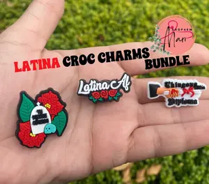 Latina Croc Charms Bundle 3pc