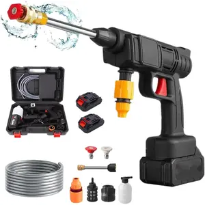 6-in-1 Quick Connect Nozzle & Foam Pot Included | Spray from 0° Jet to 40° Fan + Soap Mode | For Pre-Wash,Rinse,Detailing