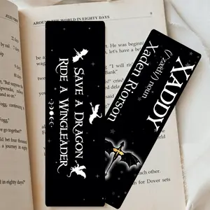 Xaddy Xaden inspired Dual-Sided Cardstock Bookmark bookmarks fantasy bookmark