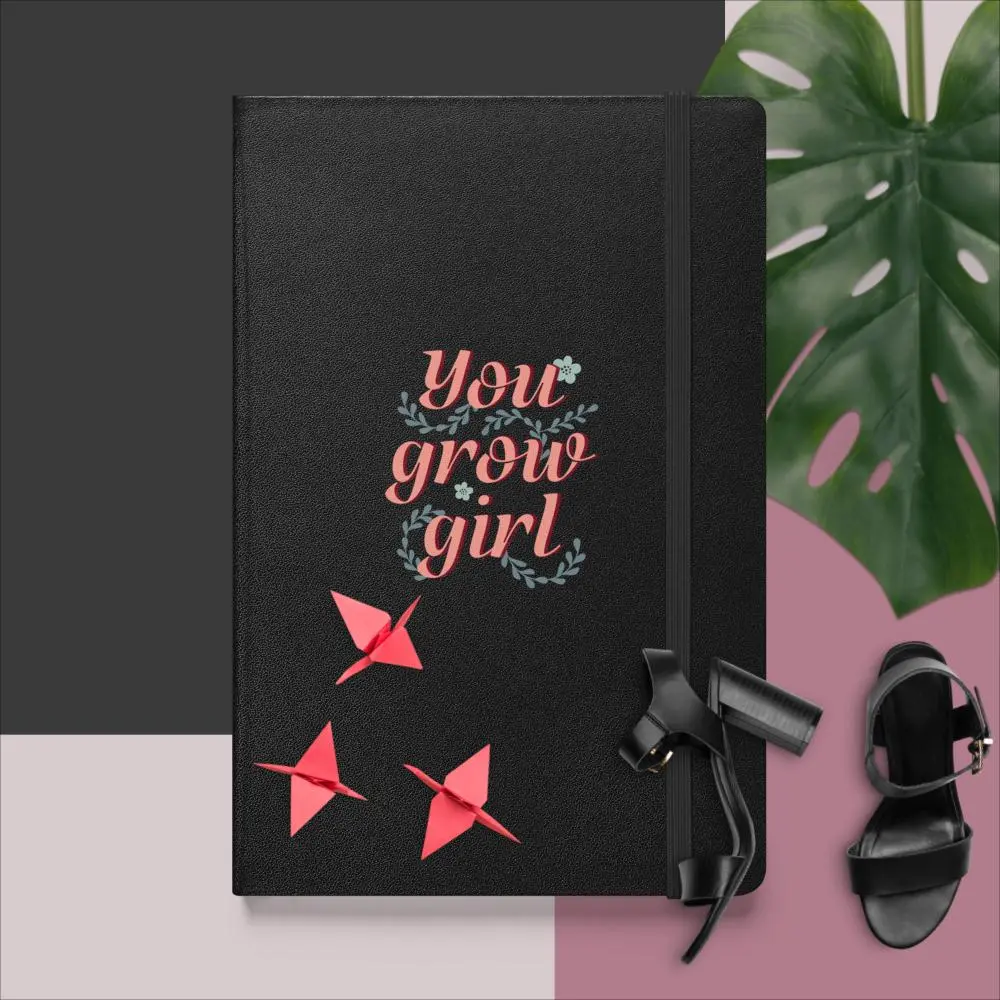 Hardcover bound notebook