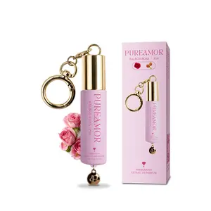 PUREAMOR Roll-On Pheromone Perfume for Women (6ml/0.2oz), Long Lasting Extrait de Parfum Travel Keychain, Date Night & Everyday Travel Fragrance Gift