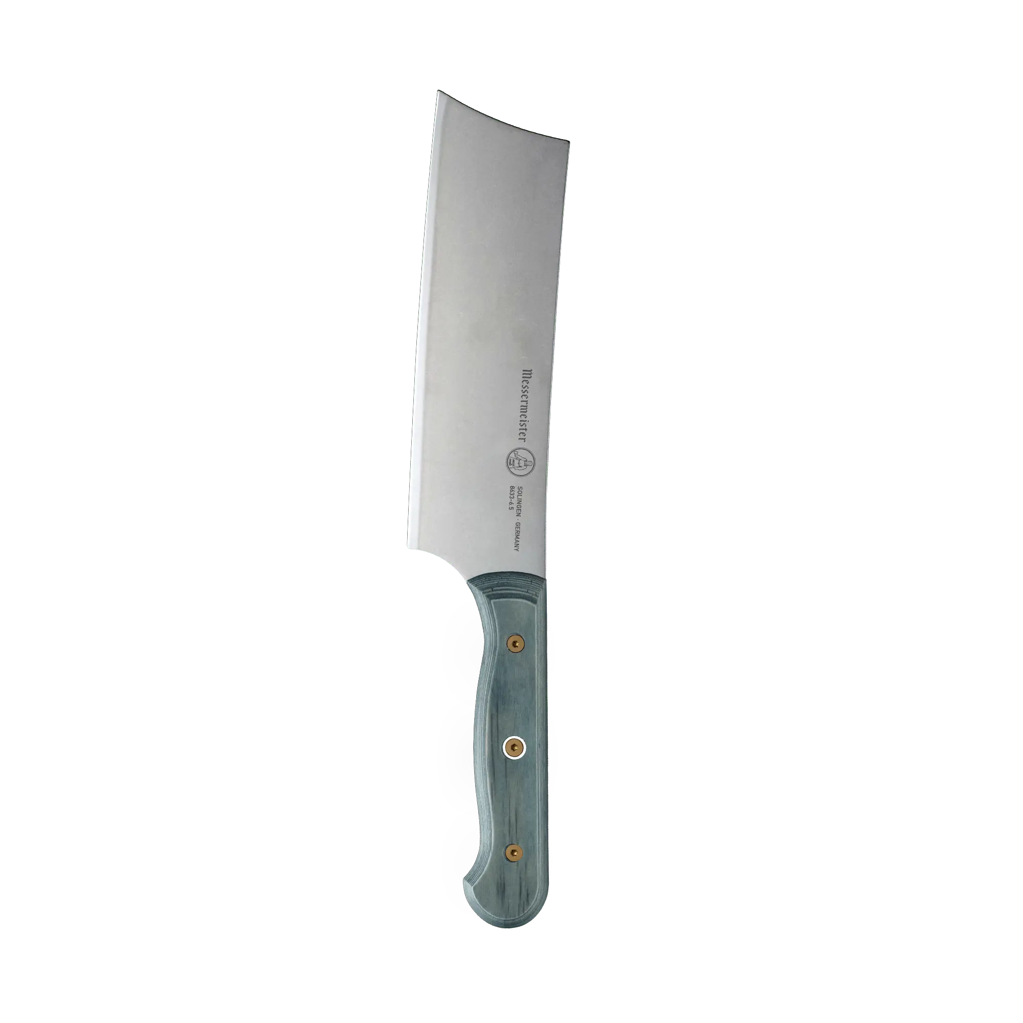 Custom Blue Nakiri Knife - 6.5" Custom Blue Nakiri Knife - 6.5"