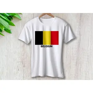 Belgium Flag T Shirt | Travel-Inspired Unisex T-Shirt