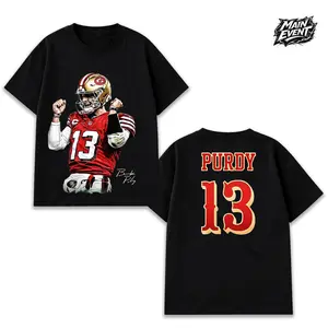 Brock Purdy 13 'Dougie' For 49ers Faithful High-Quality 100% Cotton T-Shirt (Made In US), Niner Gang Football Shirt, Game Day Outfits, Gift For Football Fans, Football Graphic Tee